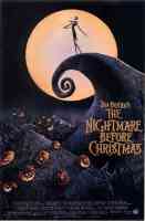 the nightmare before christmas animated movie poster