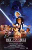 star wars return of the jedi classic movie poster