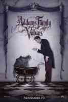 addams family values comedy movie poster