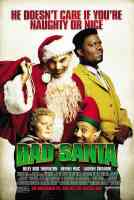 bad santa comedy movie poster