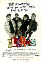 clerks comedy movie poster