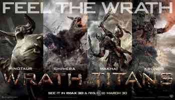 wrath of the titans fantasy movie poster