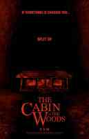 the cabin in the woods split up teaser horror movie poster