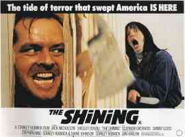the shining horror movie poster
