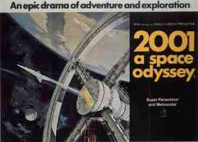 2001 a space odyssey sci fi movie poster