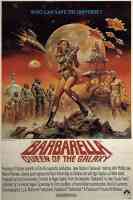 barbarella queen of the galaxy sci fi movie poster