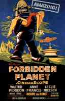 forbidden planet 5 sci fi movie poster