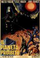 forbidden planet 6 sci fi movie poster