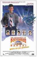 the adventures of buckaroo banzai across the 8th dimension sci fi movie poster