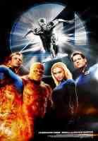 fantastic 4 rise of the silver surfer superhero movie poster