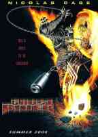 ghost rider superhero movie poster