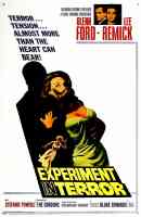 experiment in terror thriller movie poster