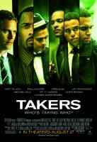 takers thriller movie poster
